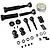 MIP Traxxas Fiesta ST Rally X-Duty Splined Front CVD Steel Drive Shafts 2Pcs 19390