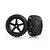 HSP 2.3" Rear Buggy Tyres on Black Rims - Wheels 2Pcs 06026