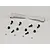 Killerbody 1/10 SCX10 & SCX10 II Stainless Steel Bumper Mount Kit for 3.35"/3.75" Tyres 48707