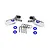 Traxxas TRX-4 1979 Chevrolet Blazer Chrome Side Mirror Set 8133