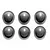 Tamiya Silicone Shock Diaphragms 6Pcs 50600