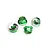 Traxxas 5mm Green Aluminium Flanged Nyloc Serrated Nuts 4Pcs 8447G