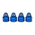Traxxas Blue Aluminium GT-Maxx Shock Caps 4Pcs 8964X