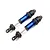Traxxas Blue Aluminium GT-Maxx Shocks Assembled w/o Springs 2Pcs 8961