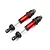 Traxxas Red Aluminium GT-Maxx Shocks Assembled w/o Springs 2Pcs 8961R