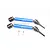 GPM Blue Hardened Steel Front/Rear CVD Driveshafts 2Pcs TXMS123F/RSA-B