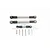 GPM Stainless Steel Maxx 4S Steering Turnbuckle Set 3Pcs TXMS160S-OC-BEBK