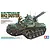 Box art for Tamiya 1/35 scale M42 Duster self-propelled anti-aircraft gun model kit showing the tank with crew figures.