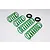 GPM Green 2.6mm 8S X-Maxx Shock Springs 2Pcs TXMSP26-G