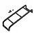 Yeah Racing Black Steel TRX-4 Defender Scale Ladder TRX4-071