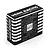 Yeah Racing Aluminium Case Hyper Booster ESC Capacitor Pack in black with silver accents and circuit board design.
