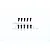GPM 0.9mm 1/16 Silver Body Pins 10Pcs w/ Easy Pull BCM007-BK