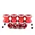 Yeah Racing Red Aluminium 12mm Hex Adaptors 15mm Off-Set 4Pcs w/ Hardware WA-023RD