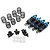 Yeah Racing 1/10 Blue Aluminium Go Big Bore On Road 55mm Shocks 4Pcs BBG-0055BU