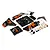 Losi 1/5 DBXL-E 2.0 Fox Racing Painted Body Shell Set LOS250043