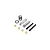 Losi DBXL-E 2.0 Steering Post Set w/ Servo Saver Spring LOS251092