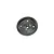 A dark grey metal 40T differential ring gear for a Losi RC vehicle, shown against a plain white background.