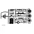 Tamiya TT-02 Upright Set (Parts Bag A) 51527
