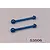 Tamiya Blue Aluminium 39mm Rear Universal Shaft 2Pcs 53506