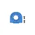 Tamiya TT-02 Blue Aluminium Motor Mount 54558