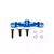 Tamiya TT-02 Blue Aluminium Steering Ackerman Plate w/ Bearings 54575