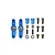 Tamiya TT-02 Blue Aluminium Steering Rack Set w/ Bearings 54574