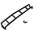 Yeah Racing Black Metal TRX-4 & TRX-6 Mercedes G500 & G63 Rear Ladder TRX4-077