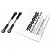 Traxxas 56mm Complete Turnbuckles 2Pcs 2443