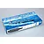 Trumpeter 1/700 scale USS Abraham Lincoln CVN-72 aircraft carrier plastic model kit box on a plain background.