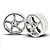 Traxxas 2.2" Tracer Chrome Rims 2Pcs 2473