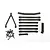 Axial SCX24 JLU LWB Suspension Linkage Set AXI204000