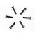 Traxxas 2.5x12mm Fine Thread Countersunk Head Screws 6Pcs 2526