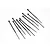 Traxxas Small Black Cable Ties 10Pcs 2734