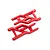 Traxxas Red Heavy Duty Front Suspension Arms 2Pcs 3631R