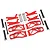 Traxxas Maxx 4S Red WideMaxx Suspension Kit 8995R
