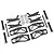 Traxxas Maxx 4S Black WideMaxx Suspension Kit 8995