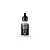 A 17ml bottle of Vallejo Thinner Medium with a black dropper cap, standing upright against a white background.