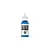 A 17ml bottle of Vallejo Model Color Fluorescent Blue acrylic paint, featuring a white dropper cap and a label with the product name and code 70.736.