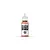 A 17ml bottle of Vallejo Model Color German Orange acrylic paint with a white dropper cap, centered against a white background.