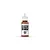 A 17ml bottle of Vallejo Model Color Red Leather acrylic paint, featuring a white dropper cap and a label with the product name and code 70.818.