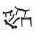 Traxxas Front & Rear Body Mounts w/ Screw Pins 3619