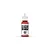 A 17ml bottle of Vallejo Model Color Dark Vermillion acrylic paint, featuring a white dropper cap and a red label with black text.