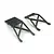 Traxxas Front & Rear Skid Plates (Black) 3623