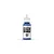 A 17ml bottle of Vallejo Model Color Flat Blue acrylic paint, featuring a white dropper cap and a label with the Vallejo logo and product number 70.962.