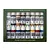 A Vallejo Model Color paint set in a green cardboard box containing 16 individual 17ml dropper bottles of acrylic paint for scale models.