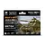 Vallejo Model Colour WWII British Armour & Infantry paint set box featuring an illustration of a British tank and soldiers.