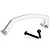 Rovan Silver Aluminium Baja Flywheel Cover Engine Brace 952821