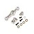 Rovan 5IVE-T Silver Aluminium 15T & 17T Throttle Servo Horn Set w/ Bearings 87063