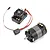Hobbywing XeRun XR8 SCT ESC and 3800Kv brushless motor combo set on a white background.