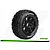 Louise 4.7/5.5" Baja 5B Front B-Orbit Tyres on Black Spoke Rims 2Pcs - Beadlocked Wheels 2pcs L-T3265B